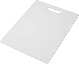 Farberware Large Cutting Board, Dishwasher- Safe Plastic Chopping Board for Kitchen with Easy Grip Handle, 11-inch by...