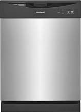 Frigidaire FDPC4221A 24 Inch Wide 14 Place Setting Built-In Front Control Dishwasher with 2 Wash Cycles and Energy Sa...