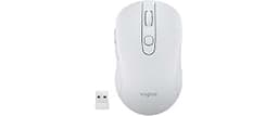 wegear USB Wireless Mouse for Laptop PC Mac, 2.4GHz Cordless Mouse-White | Ergonomic Portable Optical Computer Mice w...