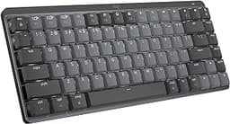 Logitech MX Mechanical Mini Mac Wireless Keyboard Low-Profile - Space Grey