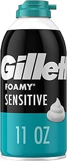 Gillette Foamy Shaving Cream, Sensitive Skin, 11 Ounce