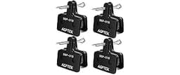 AGPTEK Bike Brake Pads, High-Performance Brake Pads, Disc Brake Pads & Spring (Semi-Metallic&Resin) for Mountain Bike...