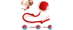 Interactive Rolling Dog Ball, 2024 New Self Dog Toys Interactive Cat Toys Automatic Cat Toy Self Moving Dog Toys, 360...