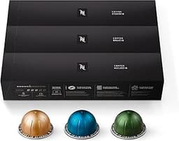 Nespresso Capsules Vertuo, Variety Pack, Medium and Dark Roast Coffee, 30 Count Coffee Pods, Brews 7.8 oz.