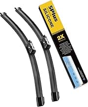 5 PLUS® Silicone Windshield Wipers 24 and 19 Inch Replacement For VOLKSWAGEN VW Jetta 2023-2011 Passat 2018-2012 CC 2...