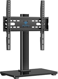 PERLESMITH Universal TV Stand Legs for 32-60 inch TVs, Table Top TV Stand up to 88 lbs, Height Adjustable Television ...