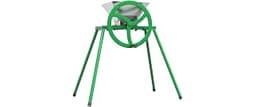EJWOX 7L Stainless Steel Manual Fruit Crusher with Flywheel & Stand – Hand-Crank Apple & Pear Grinder for Cider & Jui...