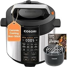 Cosori Pressure Cooker 6QT, 9-in-1, Ceramic Coating Pot, 12 Safety Features