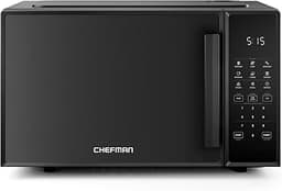 Chefman Countertop Microwave Oven 0.9 Cu. Ft., 900 Watts with 10 Power Levels, 6 Cooking Presets with One-Touch Expre...