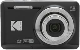 KODAK PIXPRO FZ55 16MP Compact Digital Camera, 5X Optical Zoom, Black