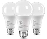 3 Pack LED Light Bulbs 100 Watt Equivalent, A19 5000K Daylight White | 15W Super Bright White Light 1500 LM, E26 Stan...