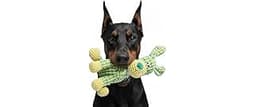 2026 New Interactive Dog Toy, Durable Dog Stuffed Toys for Aggressive Chewers, Interactive Squeaky Chew Teething Toys...