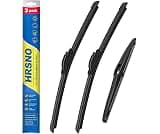 3 Wiper Blades for 2008-2019 Toyota Highlander Windshield Wipers | All-Season Beam Design-Quiet Streak-Free - Exact F...