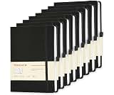 Heture Hardcover Notebooks, A5 Lined Journals Notebook for Writing 160 Pages, 8.2 x 5.5 inch, Classic Ruled Notebooks...