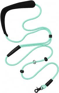 Slip Lead Dog Leash, 6.5FT x 1/2", Dog Leashes for Large Dogs Light Green