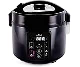 Yum Asia Kumo YumCarb Rice Cooker with Ceramic Bowl and Advanced Fuzzy Logic, (5.5 Cups, 1 Litre), 5 Rice Cooking Fun...