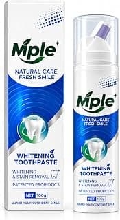 Mple Whitening Probiotics Toothpaste,Daily Oral Care, Gum Protection & Fresh Breath(1pc)