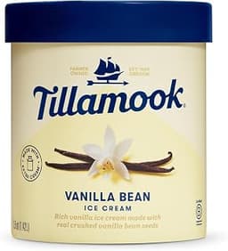 Tillamook Vanilla Bean Ice Cream, 48oz