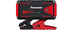Povasee Jump Starter 5000A Car Jumper Starter, Model A30 12V Jump Box for Car Battery up to 10L Gas or 8L Diesel Engi...