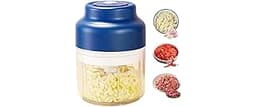2026 New Electric Garlic Chopper, Mini Portable Veggie Chopper USB Charging Wireless Food Processor, Upgrade Electric...