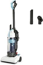 Amazon Basics Upright Bagless Vacuum Cleaner for Carpet and Hard Floors, Washable Filter, Crevice and Upholstery Tool...
