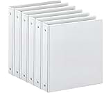 SUIN 1-inch 3 Ring Binder with 2 Interior Pockets, 1''Durable Binders Holds US Letter Size 8.5'' x 11'' Paper - Versa...