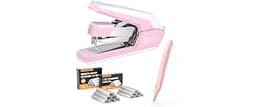 Marsrock Heavy Duty Stapler for Desk with 40-50 Sheet, 2000 Staples, Pink | Classroom Stapler, Teacher Stapler, Offic...