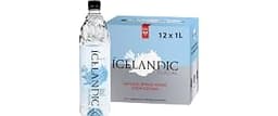 Icelandic Glacial Water, 1L (Pack of 12) | Natural Spring Alkaline Water