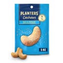 PLANTERS Salt & Vinegar Cashews, Plant Based Protein, 5 Oz (1 Ct)