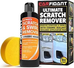 Carfidant Scratch Repair and Swirl Remover - Car Paint Scratch Remover & Restorer Kit with Buffer Pad - Polishing & W...