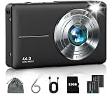 Digital Camera, FHD 1080P Point and Shoot Camera for Kids Teens, 32GB Card | Compact Small Vlogging Camera, 16X Zoom ...