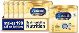 Enfamil NeuroPro Baby Formula, Brain Building Duo DHA & MFGM, Exclusive Immune Supporting HuMO6 Blend, Powder Infant ...