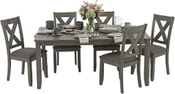 Signature Design by Ashley Caitbrook 7-Piece Dining Set, Gray Wash