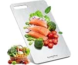 Titanium Cutting Board | Titanium Cutting Boards for Kitchen, for Slicing and Dicing Meats, Features Handle, Dishwash...