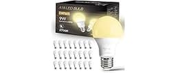 dalattin 24 Pack LED Light Bulbs Soft White 2700K, 60 Watt Equivalent A19 Standard Bulbs, E26 Base, 800 LM, Efficient...