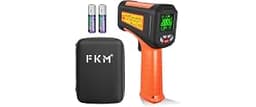 -58°F ~3272°F 50:1Ratio FKM Infrared Thermometer High Temperature Gun | Digital IR Temp Gun,High Precision-Laser Ther...