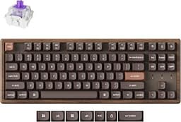 Keychron K8 HE TKL 80% Wireless Custom Mechanical Keyboard, All-Wood