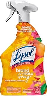 Lysol All Purpose Cleaner Spray, Multi-Purpose Disinfecting Spray, Kitchen & Bathroom Cleaner, Mango & Hibiscus Scent...