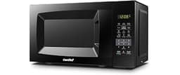 COMFEE' Countertop Microwave Oven, 0.7 Cu.Ft, 700W, Black, ECO Mode | Sound On/Off, One-Touch Buttons, Child Safety L...