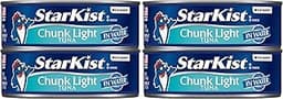 StarKist Pantry Storage Pack, Chunk Light Tuna in Water (5oz Cans, 4-count)