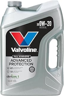 Valvoline Advanced Full Synthetic SAE 0W-20 Motor Oil 5 QT