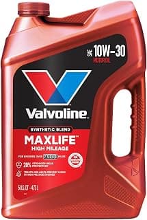 Valvoline MaxLife High Mileage 10W-30 Synthetic Blend Motor Oil 5 Quart