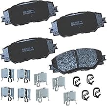 Bendix Premium SBC1210 Ceramic Front Brake Pads for Select Models Lexus HS250h, Pontiac Vibe, Scion xB, xD, Toyota Co...
