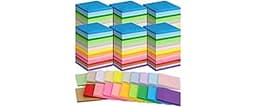 100 Pack Sticky Notes Bulk 3 x 3 in Self-Stick Note Pads Colorful Posted Note in 20 Colors Adhesive Paper Memo 50 She...