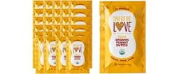 Spread The Love Organic Peanut Butter, Smooth Nutty Spread, 30 count of 1.15 oz each, 34.5 oz Case, Perfect for Break...