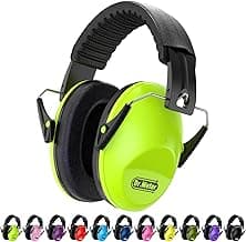Ear Muffs for Noise Reduction: 27.4SNR Noise Cancelling Headphones for Kids Adults, EM100 Adjustable Hearing Protecti...