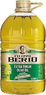 Filippo Berio Extra Virgin Olive Oil, Olive Oil 5 Litre Large Bottle, 5l