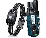Bousnic Dog Shock Collar - 3300Ft Training Collar with Remote for 5-120lbs Small Medium Large Dogs Rechargeable Water...
