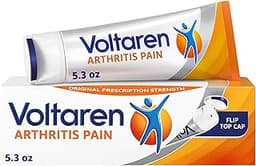 Voltaren Arthritis Pain Relief Gel, Diclofenac Sodium, 1% (NSAID), Clinically Proven Powerful Pain Reliever with Easy...