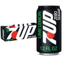 Zero Sugar 7-Up Soda, 12 Oz., Pack of 12